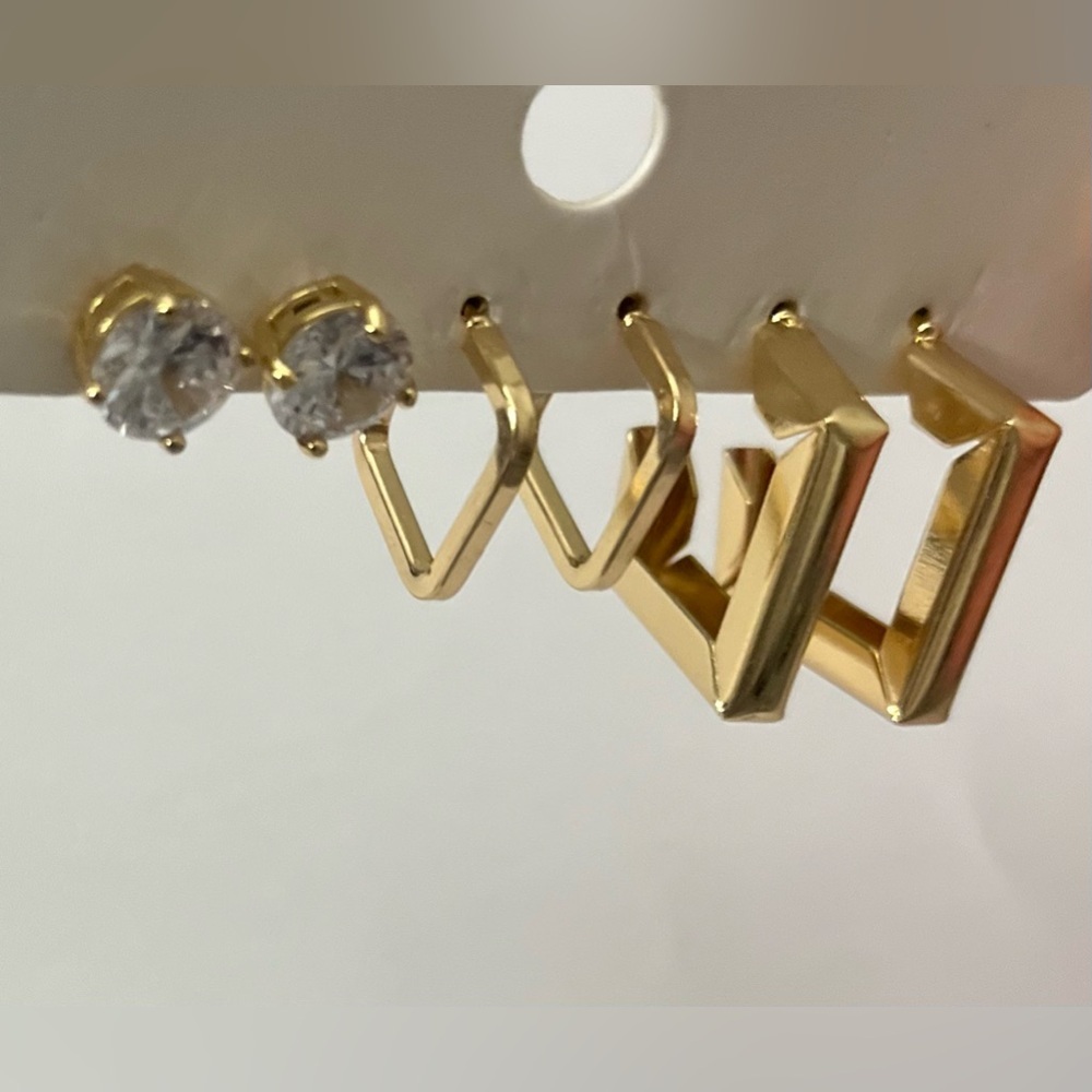 Square Hoop Earrings